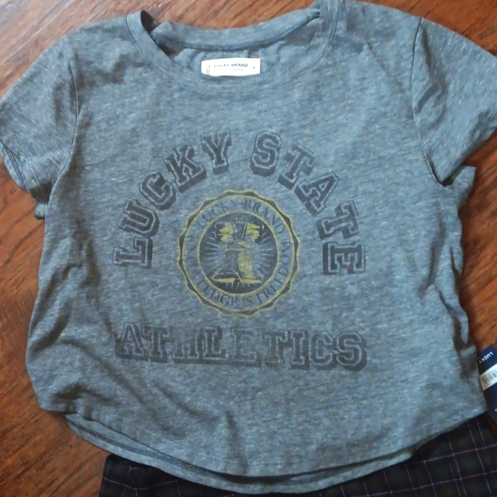 M Lucky Brand Crop Top